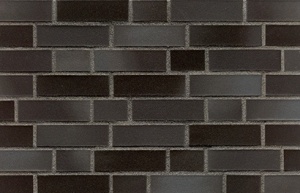 Caramida aparenta klinker negru cu reflexii albastre 240x115x71 mm