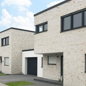 Caramida Klinker Lyon, alb-perlat (240x115x71 mm) ansamblu case