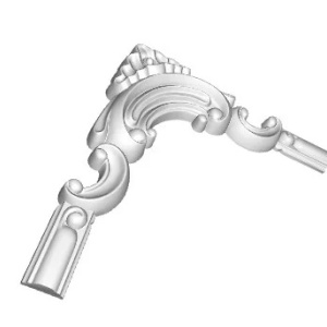 Chenar decorativ Manavi din poliuretan B21-2 - 19.5x19.5x1.2 cm produs