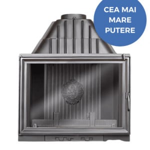 Focar semineu fonta W8 - 17,5 kW