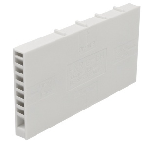 Grila ventilatie zidarie alb 10x100x60 mm