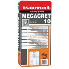 Isomat MEGACRET-10 - mortar pe baza de ciment, foarte rezistent, pentru straturi subtiri