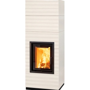 Medium - Soba pe lemne cu acumulare, din maiolica - 8,2 kW MD 021