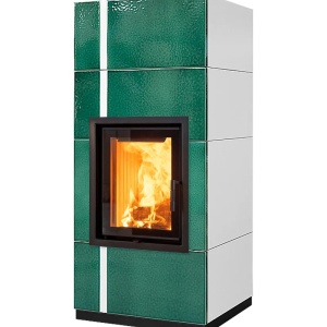 Mini - Soba pe lemne cu acumulare, din maiolica - 8,2 kW MN 016