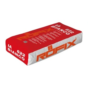 Mortar adeziv pentru lipire si spacluire ROFIX IA 622 Bianco, 25Kg