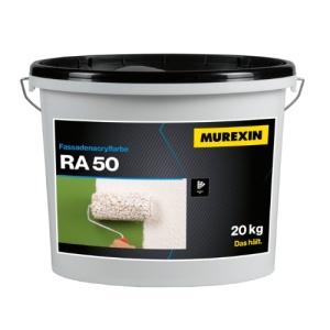Murexin RA 50 - Vopsea superioara acrilica lavabila pentru fatade exterior