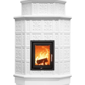Olimpia 5 Levels - Soba pe lemne cu acumulare, din maiolica - 8,2 kW OL 016