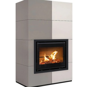 Over - Soba pe lemne cu acumulare, din maiolica - 8,4 kW OV 006