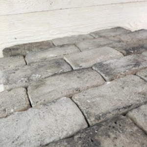 Pardoseala decorativa Old Brick Small, Gray, 135x65x35 mm