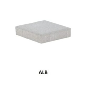 Pavaj Relief Alb 20x20x6 cm