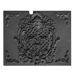 placa fonta semineu Glowa 545x400 mm