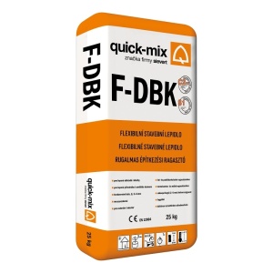 Quick-mix F-DBK - Adeziv flexibil C2TE S1 pentru gresie portelanata si placi mari, interior si exterior, 25 kg