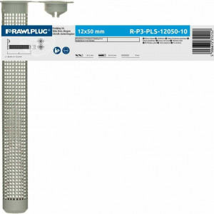 RawlPlug R-P3-PLS - sita din plastic pentru ancore chimice ambalaj