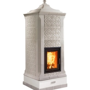 Regina - Soba pe lemne cu acumulare, din maiolica - 8,2 kW RG 002