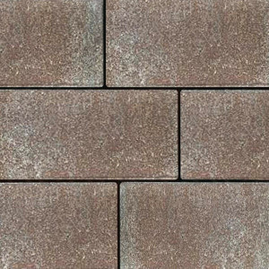 Rettango - pavaj colormix din beton aparent, gri brun