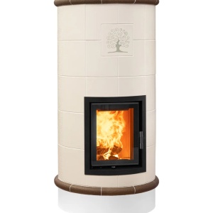 Rondo 5 Levels - Soba pe lemne cu acumulare, din maiolica - 8,2 kW RC 033