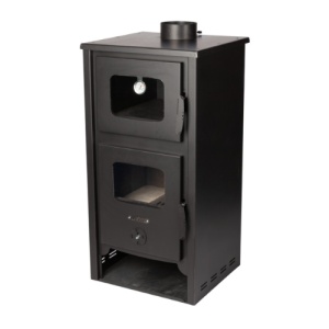 semineu pe lemne cu design elegant si cuptor