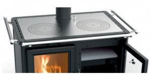 Soba de gatit pe lemne Thermorossi Viola Evo Stone 13,9 kW plita