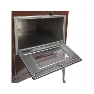 Soba pentru gatit FANTEZIA PF, cu cuptor si plita, 6.4kW, usa