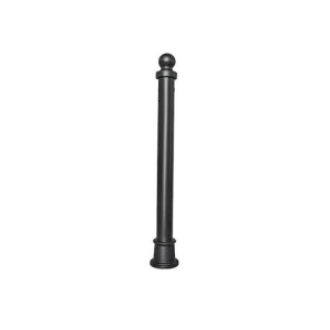 Stalp fonta blocare trafic tip RI, 800 mm, negru RAL