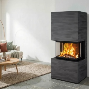 Tower - Soba pe lemne cu acumulare, din maiolica - 8,4 kW