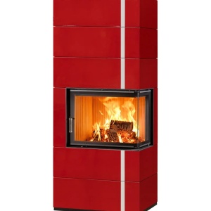 Vision - Soba pe lemne cu acumulare, din maiolica - 8,4 kW VS 023