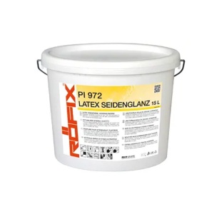 Vopsea latex de interior semilucioasa ROFIX PI 972 LATEX SEIDENGLANZ, 15 Kg