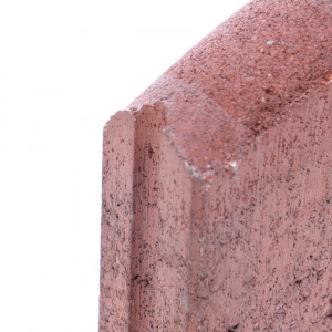 Arcade - bordura de delimitare, rosu, 100 x 5 x 25 cm