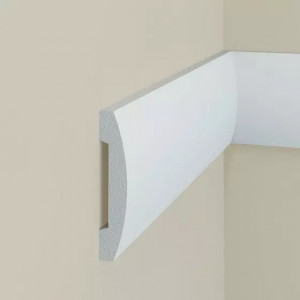 Brau de perete decorativ Manavi B5 din polimer rigid 6.7x1.5x200 cm