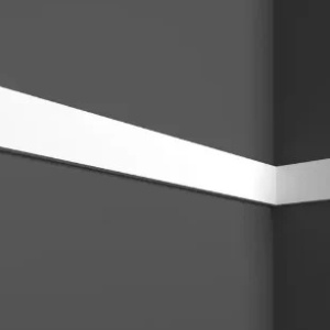 Brau decorativ din polimer rigid B18 - 4.8x1x200 cm