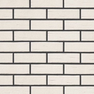 Caramida Aparenta Aarhus, alb perlat, NF (240x71x14 mm) rost antracit