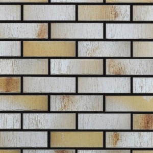 Caramida Aparenta Bordeaux, galben carbon multicolor, NF (240x71x14 mm) rost negru