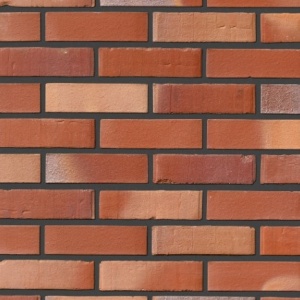 Caramida Aparenta Filsum 50-50, rosu vulcanic multicolor, NF (240x71x14 mm) rost antracit
