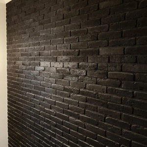 caramida aparenta neagra pentru perete interior