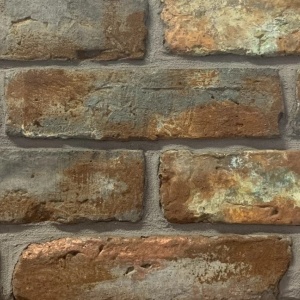 detaliu perete caramida veche rusted aspect autentic