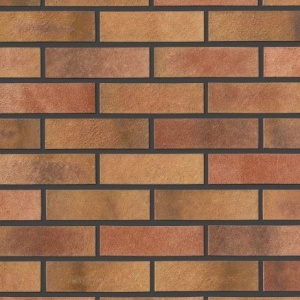 Caramida Aparenta Toulouse, rosu multicolor, NF (240x71x14 mm) rost antracit