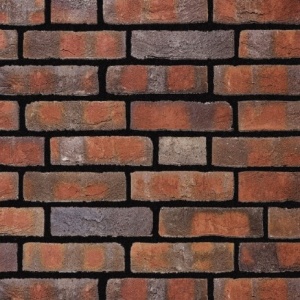 Caramida Aparenta Wasserstrich, rosu brun multicolor, NF (240x71x14 mm) rost negru
