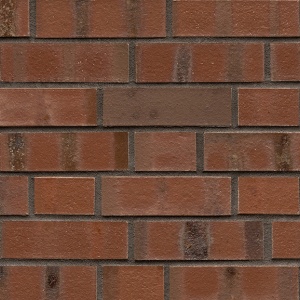 Perete decorativ cu caramida klinker Kohlebrand