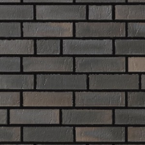 Caramida Klinker Chelsea, structurata, NF (240x115x71 mm) rost negru