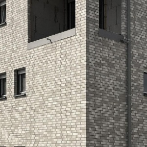 Caramida Klinker Lyon, gri (240x115x71 mm) fatada cladire