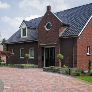 Caramida plina DF Blauw Paars Antiek 215x100x65 mm