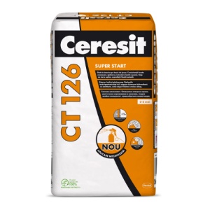 Ceresit CT 126 - Glet pentru interior pe baza de ipsos, pentru denivelari de 2-10 mm