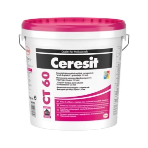 Ceresit CT 60 - Tencuiala decorativa acrilica cu aspect de praf de piatra