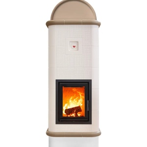 Cima 5 Levels - Soba pe lemne cu acumulare, din maiolica - 8,2 kW CM 002