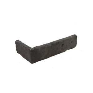 Coltar caramida aparenta British Corner Tile, Graphite, 210x63x15 mm