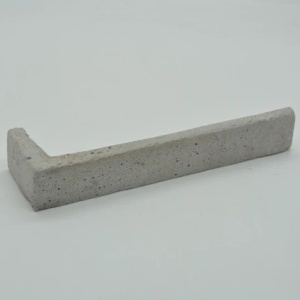 Coltar caramida aparenta Milan Corner, Grey, 265x40x15 mm
