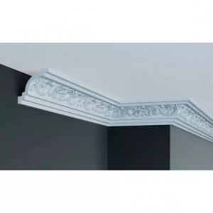 Cornisa decorativa Manavi C773F din poliuretan flexibil 7x7.5x200 cm