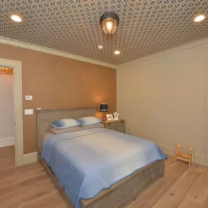 Cornisa decorativa Manavi P901 din poliuretan 15.4x12x200 cm