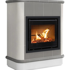 Creta 4 Levels - Soba pe lemne cu acumulare, din maiolica - 8,4 kW cr 001