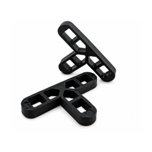 Distantier Caramida Aparenta tip T, pp negru, 100 buc